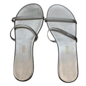 TKEES Silver Women's Sandals